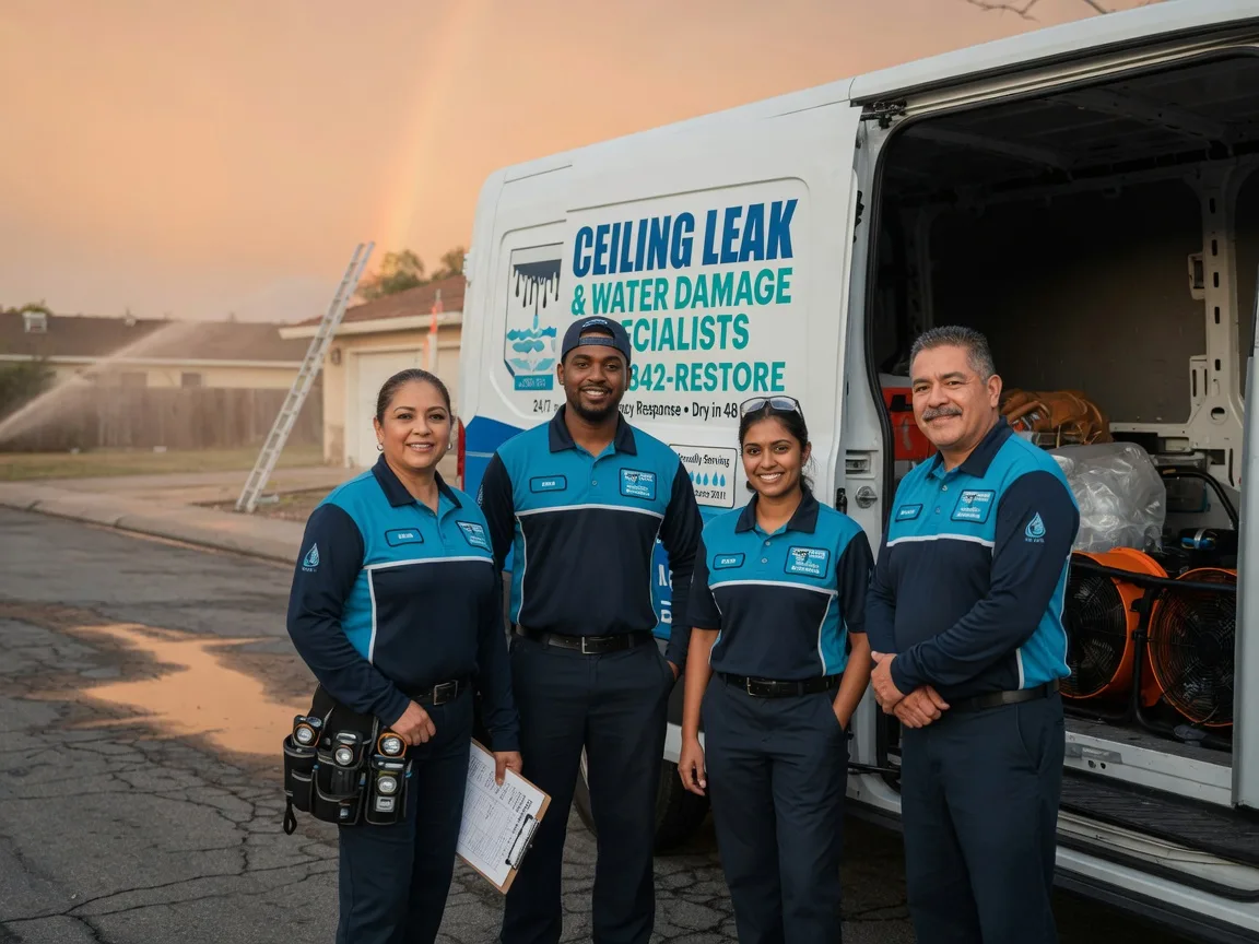 Ceiling Leak Cleanup company in Wannaska, MN
